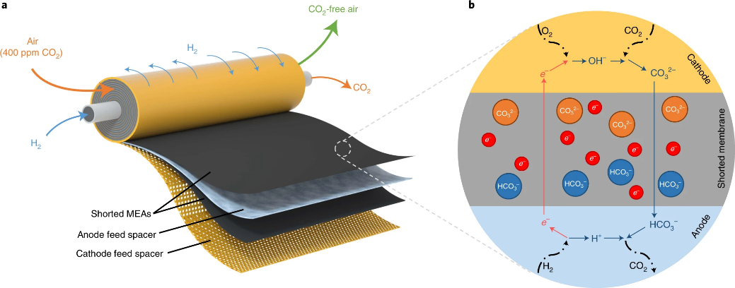 碱性燃料电池最新Nature energy：新型短路膜电化学电池去除二氧化碳！,图片,氢氧化物交换膜燃料电池,催化剂,第3张