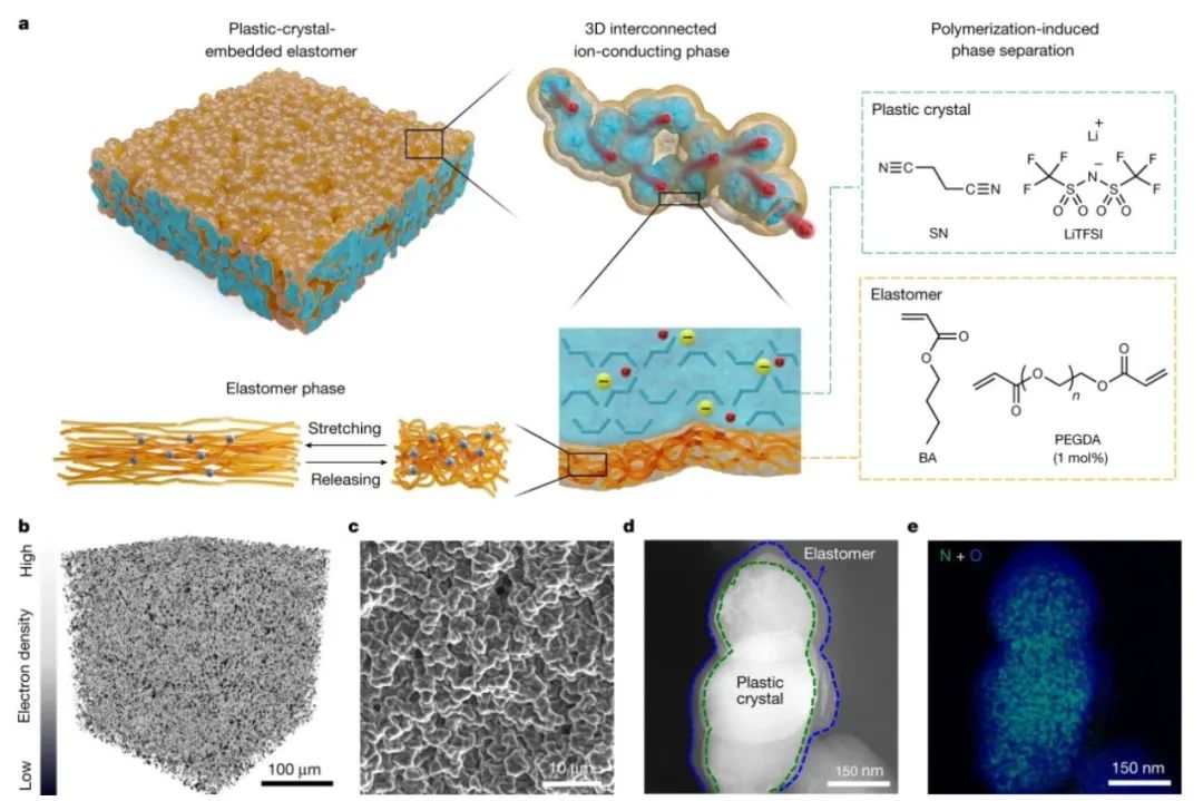 Nature! 韩国先进科学技术研究院联手佐治亚理工，基于聚合物电解质在锂电中的应用,图片,锂电池,可穿戴设备,软机器人,电解质,陶瓷,第2张