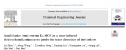 22年5篇CEJ看镧系-MOF如何实现灵敏传感