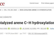 这篇Science聚焦铁催化芳碳-氢的羟基化反应