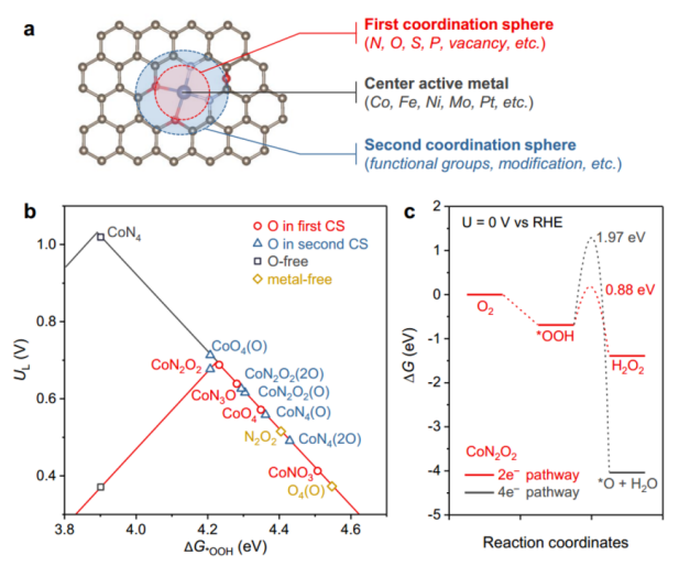 乔世璋JACS：看穿单原子的ORR选择性,图片,新能源,电催化反应,双氧水,电子催化,光谱,第1张