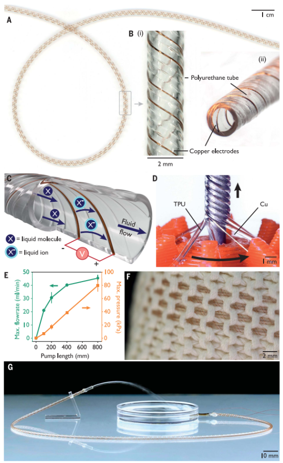 可穿戴设备，又一篇Science！,图片,纺织品,加压流体回路,可穿戴设备,纤维式电动流体动力泵,流体动力,第1张